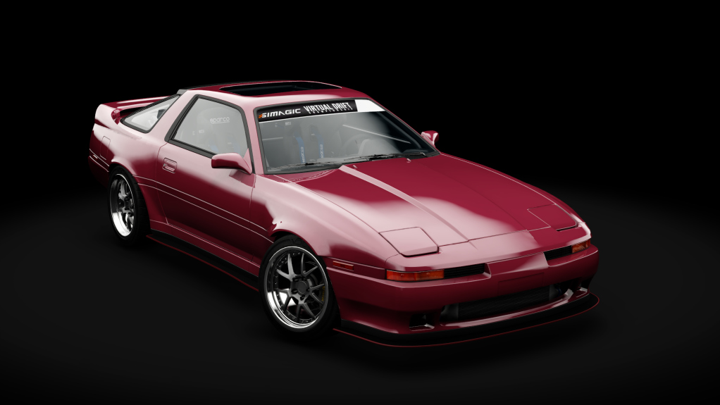 VDC Toyota Supra A70 Public 4.0, skin ignition_red