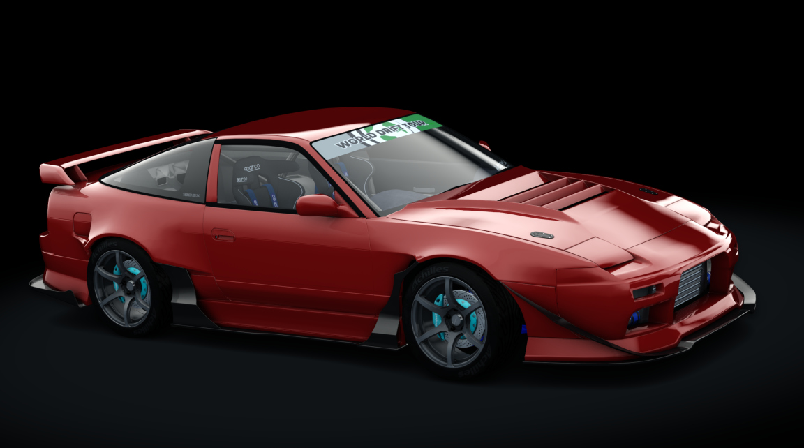 Chilly 180sx -pack, skin red