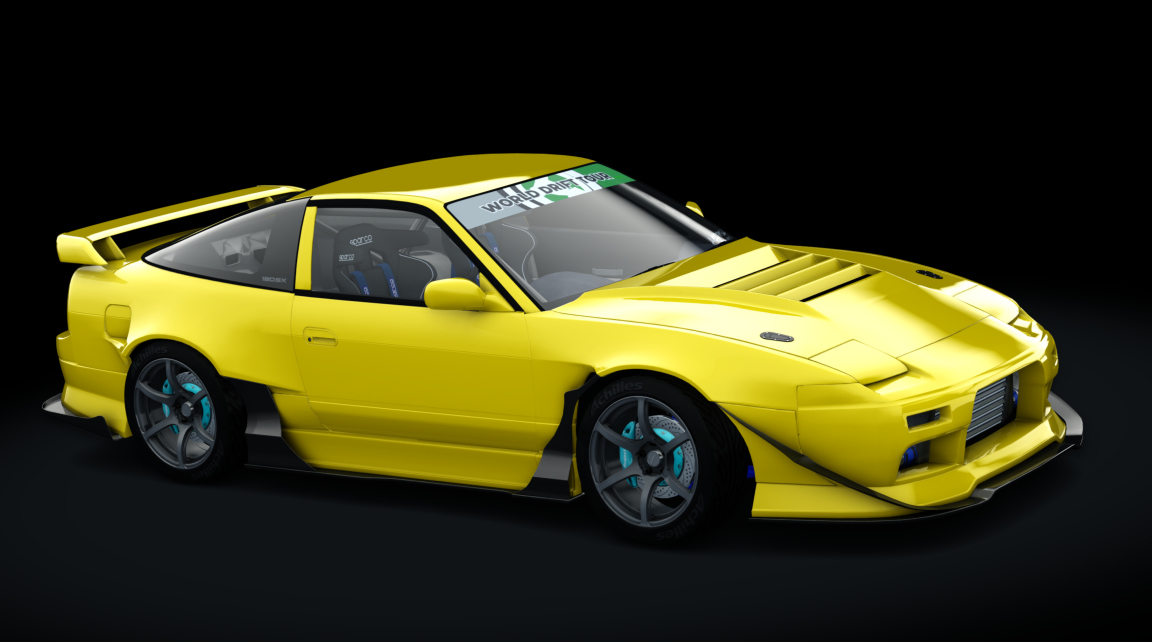 Chilly 180sx -pack, skin yellow