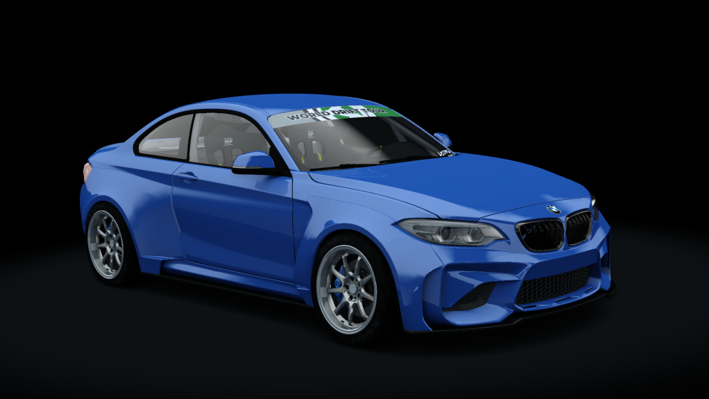 WDT BMW M2, skin blue
