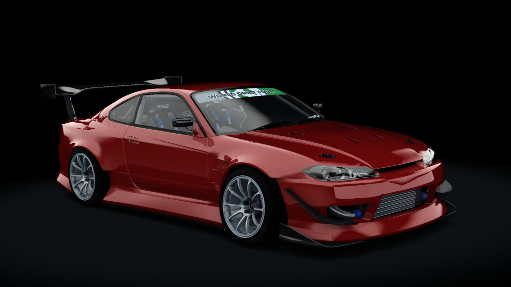 WDT Nissan Silvia S15, skin red