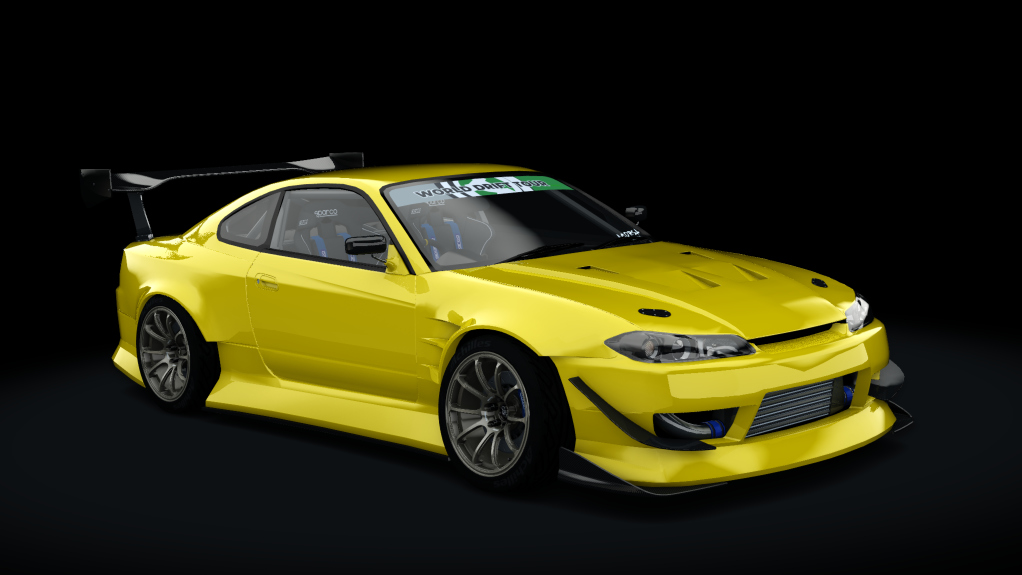 WDT Nissan Silvia S15, skin yellow